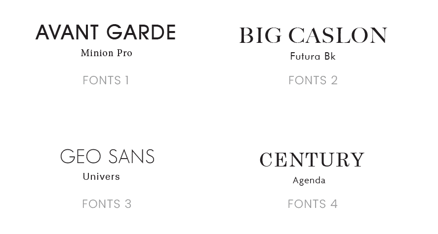 Font Palete