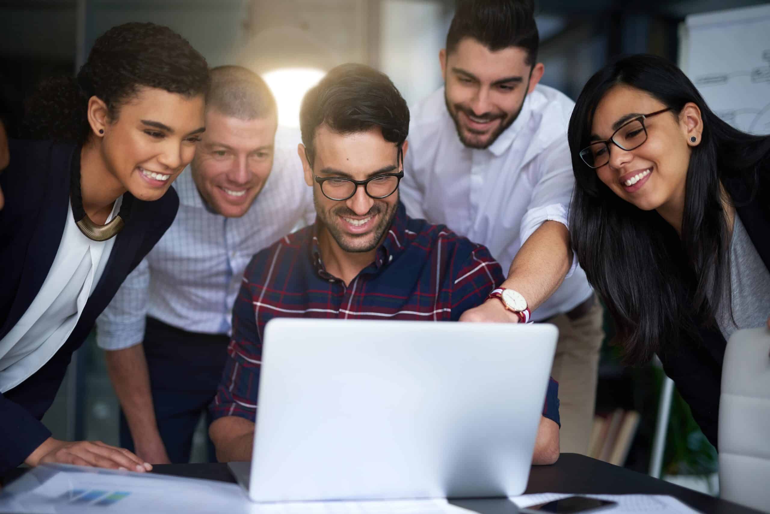 shot-of-a-group-of-colleagues-working-together